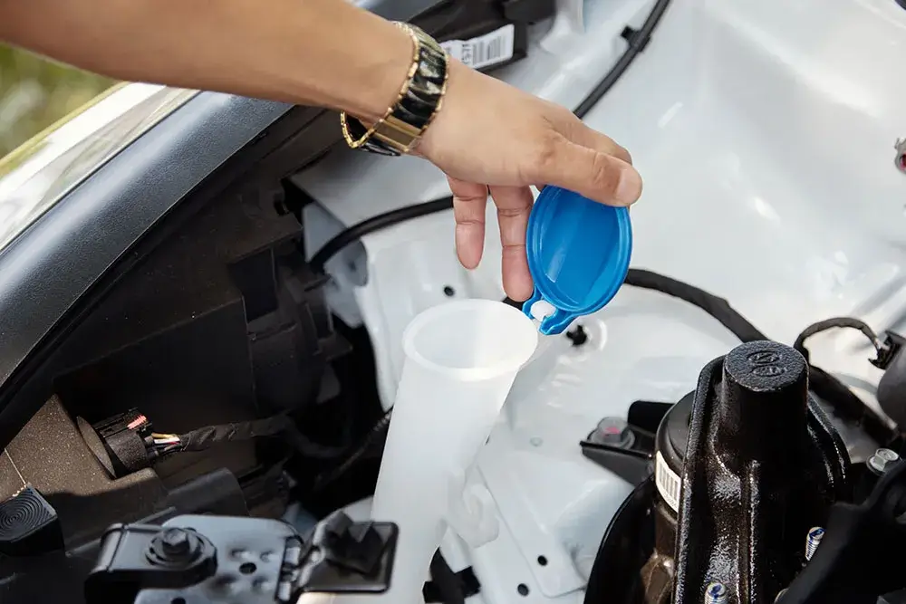 I’ve Got Orange Fluid Leaking Out of My Car